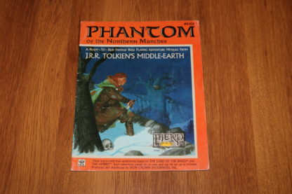 ugi games toys ice iron crown merp middle earth rpg book supplement phantom of the northern marches 8102