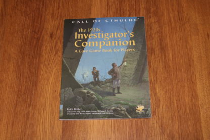 ugi games call cthulhu rpg book investigator companion 2343 chaosium llamada juego rol