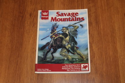 ugi games pendragon chaosium rpg book savage mountains 2710 juego rol