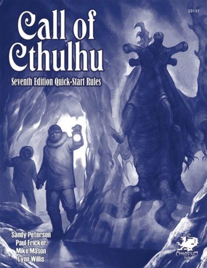 ugi games chaosium call cthulhu 7th edition quick-start rules rpg book