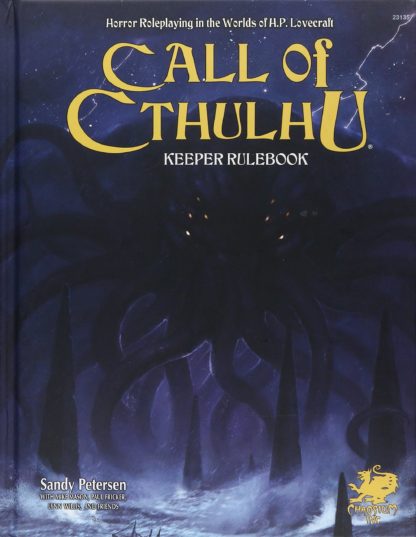 ugi games chaosium call cthulhu rpg book keeper rulebook softcover