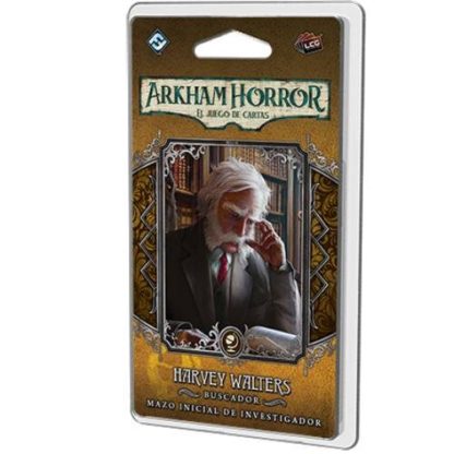ugi games fantasy flight games arkham horror lcg juego cartas mazo investigador buscador harvey walters