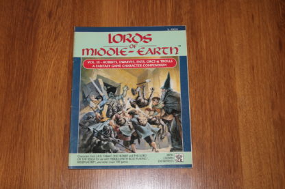 ugi games ice merp tolkien rpg book lords middle earth vol III hobbits 8004
