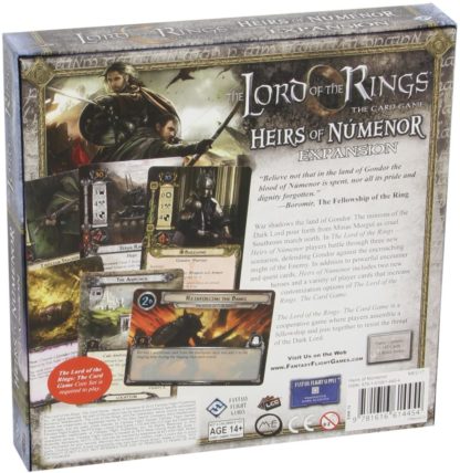 ugi games fantasy flight games lord rings lcg card expansion heirs numenor english brand new