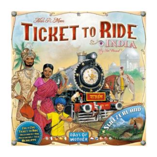 ugi games days of wonder aventureros al tren ticket to ride india suiza expansion juego mesa español