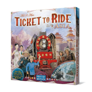 ugi games days of wonder aventureros al tren ticket to ride asia expansion juego mesa board game