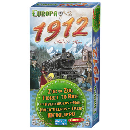 ugi games days of wonder aventureros al tren ticket to ride juego mesa board game europa 1912