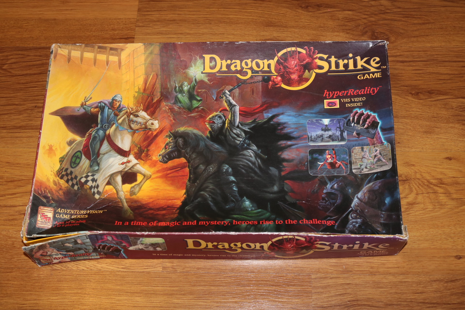Dragon Strike ORIGINAL DOUBLE-SIDED GAME BOARDS by TSR New!! 