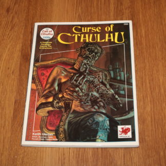 ugi games toys chaosium call of cthulhu rpg book supplement curse 1990 3306