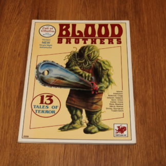 ugi games toys chaosium call of cthulhu rpg book supplement blood brothers 1990 2329