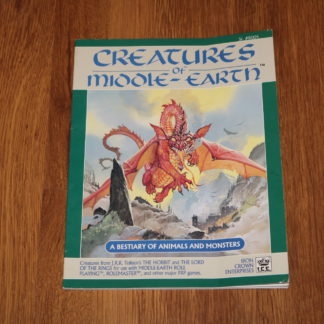 ugi games toys ice iron crown merp middle earth expansion rpg book creatures 8005