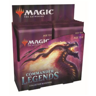 ugi games toys wizards of the coast mtg magic gathering commander legends collector booster box display english