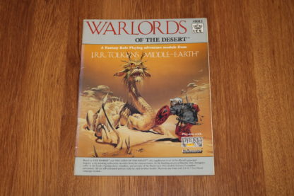 ugi games toys ice iron crown merp middle earth rpg book supplement warlords of the desert 8012