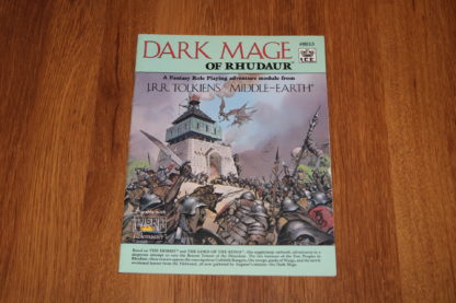 ugi games toys ice iron crown merp middle earth rpg book supplement dark mage of rhudaur 8013
