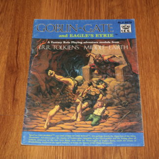 ugi games toys ice iron crown merp middle earth rpg book supplement goblin gate and eagles eyrie 8070