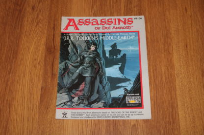 ugi games toys ice iron crown merp middle earth rpg book supplement assassins of dol amroth 8106