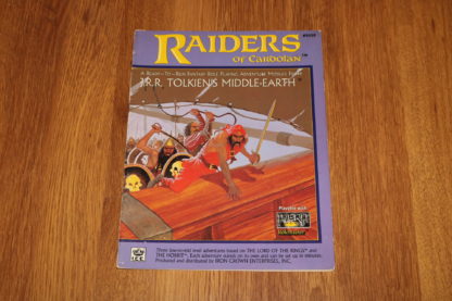 ugi games toys ice iron crown merp middle earth rpg book supplement raiders of cardolan 8108