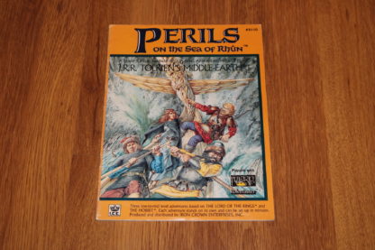 ugi games toys ice iron crown merp middle earth rpg book supplement perils on the sea of rhun 8110