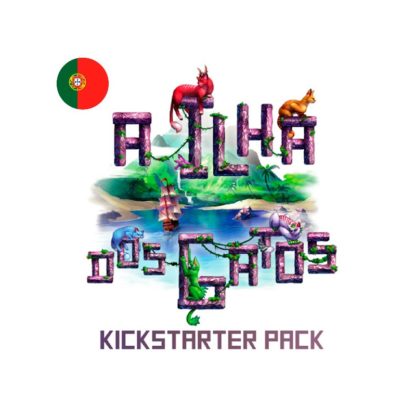 ugi games toys maldito a ilha dos gatos kickstarter pack jogo tabuleiro portugues