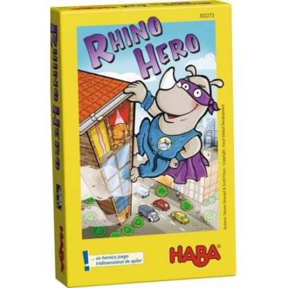 ugi games toys haba rhino hero juego mesa infantil español