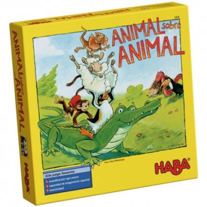ugi games toys haba animal sobre animal juego mesa infantil español