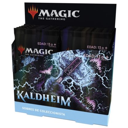 ugi games toys wizards of the coast mtg magic the gathering kaldheim caja sobres coleccionista español