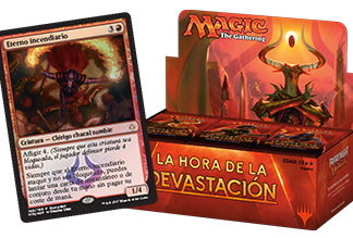 ugi games toys wizards of the coast mtg magic la hora de la devastacion caja sobres draft juego cartas español
