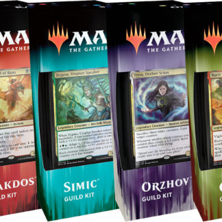 ugi games toys wizards of the coast mtg magic lealtad de ravnica caja display kit gremio juego cartas español