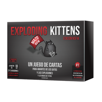 ugi games toys asmodee exploding kittens nsfw juego mesa cartas español