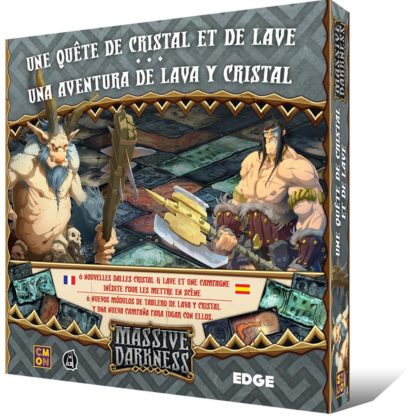 ugi games toys cmon limited edge massive darkness juego mesa español expansion aventura lava cristal