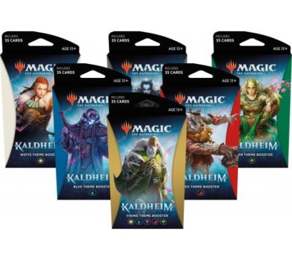 ugi games toys wizards of the coast mtg magic kaldheim theme boosters display english card game