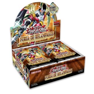 ugi games toys konami yugioh juego cartas español expansion furia de relampagos