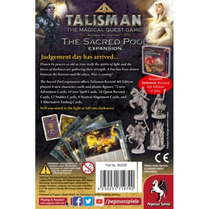 ugi games toys pegasus spiele talisman revised 4th edition english board game the sacred pool expansion