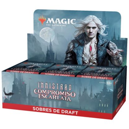 ugi games toys wizards coast mtg magic juego cartas español caja sobres draft innistrad compromiso escarlata