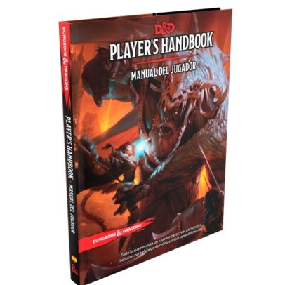 ugi games toys devir dungeons dragons manual jugador libro juego rol español