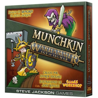 ugi games toys edge steve jackson munchkin warhammer age sigmar juego cartas español