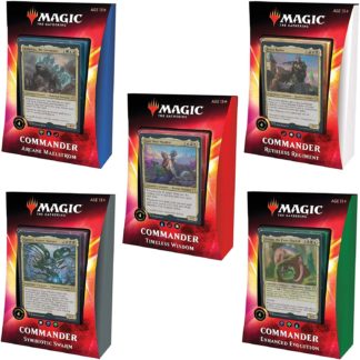 ugi games toys wizards coast mtg magic english card game ikoria commander decks