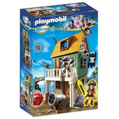 ugi games toys playmobil fuerte pirata camuflado ruby 4796
