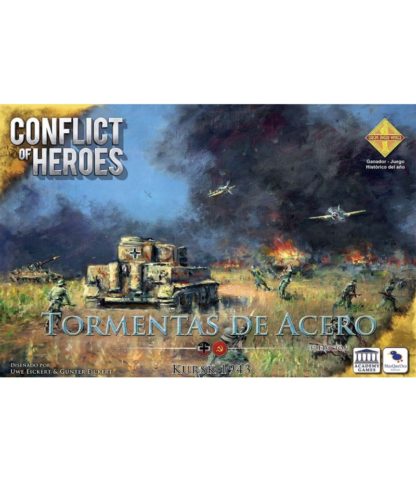 ugi games toys nac academy conflict heroes tormentas acero juego wargame español