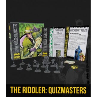 ugi games toys knight models batman miniature game english riddler quizmasters box
