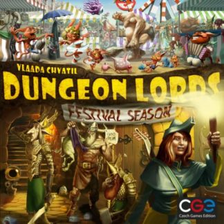 ugi games toys czech cge dungeon lords english strategy board game expansion festival season
