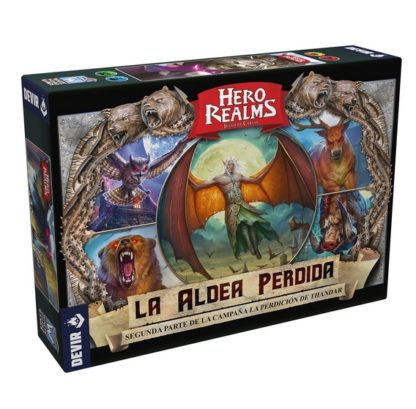 ugi games toys devir hero realms juego mesa cartas español aldea perdida campaña
