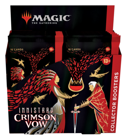 ugi games toys wizards coast mtg magic innistrad crimson bow english card collector booster display