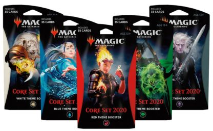 ugi games toys wizards coast mtg magic english card theme booster display core set 2020