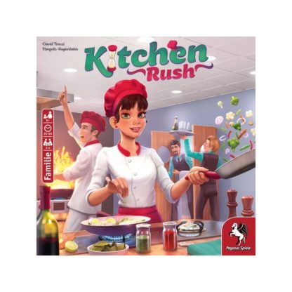 ugi games toys pegasus spiele kitchen rush revised edition english board