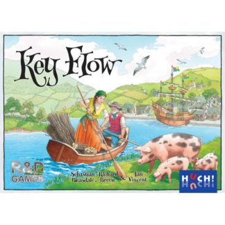 ugi games toys huch friends key flow english deutsch francais strategy board