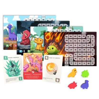 ugi games toys unstable happy little dinosaurs juego mesa cartas español