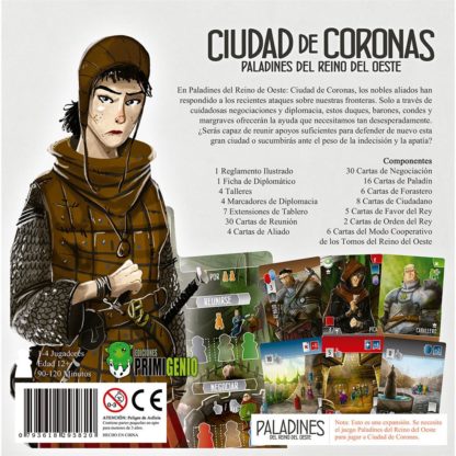 ugi games toys primigenio paladines reino oeste juego mesa estrategia español ciudad coronas