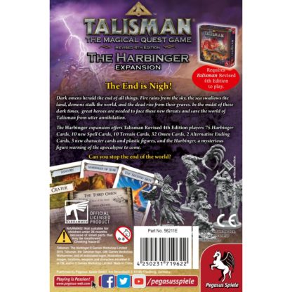 ugi games toys pegasus spiele talisman english board harbinger expansion