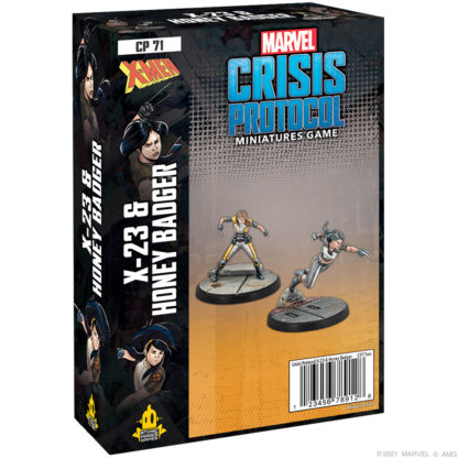 ugi games toys atomic mass marvel crisis protocol english miniature x 23 honey badger